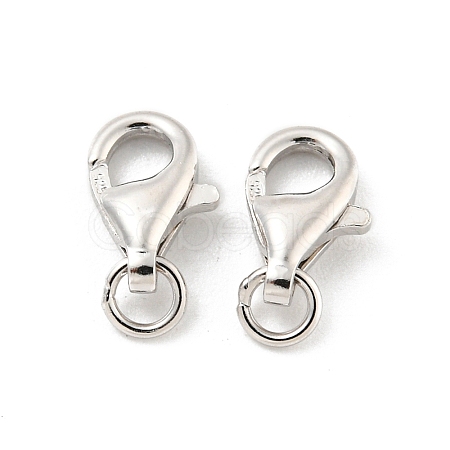 925 Sterling Silver Lobster Claw Clasps LS-STER-C005-09P-1