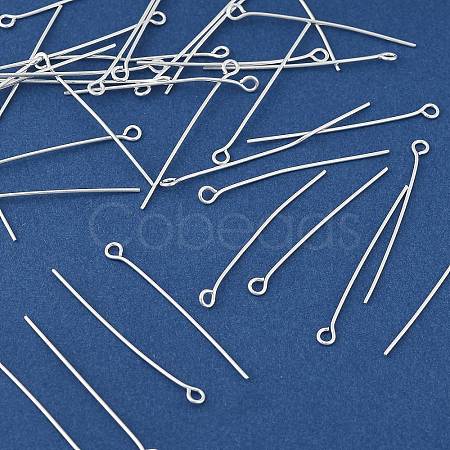 Brass Eye Pins KK-H258-08B-S-1