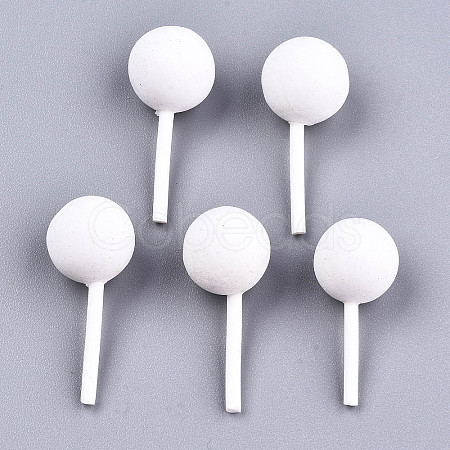 Handmade Polymer Clay 3D Lollipop Beads CLAY-T016-82G-1