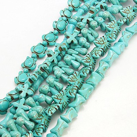 Synthetic Turquoise Beads TURQ-E016-A-1