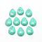 Synthetic Turquoise Cabochons, Dyed, teardrop, 17~18x12~13x5mm