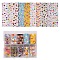 Nail Art Transfer Stickers, Nail Decals, DIY Nail Tips Decoration for Women, Easter Theme Pattern, Mixed Color, 40mm, about 1m/roll, 10rolls/box