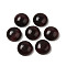 Cat Eye Cabochons, Half Round, Coconut Brown, 16x6.8mm