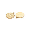 Ion Plating(IP) 304 Stainless Steel Pendant Enamel Settings STAS-N097-212LG-2