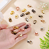 24Pcs 8 Colors Alloy Bag Suspension Clasps FIND-TA0009-98-7