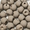Rubberized Acrylic Beads OACR-G012-05I-3