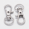 Alloy Swivel Lobster Claw Clasps X-E341-4-2