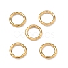 Ion Plating(IP) 304 Stainless Steel Closed Jump Rings STAS-G393-06G-02-1
