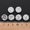 Transparent Crackle Acrylic Beads MACR-S373-66B-N12-4