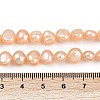 Natural Cultured Freshwater Pearl Beads Strands PEAR-P064-20B-08C-5