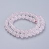 Natural Pink Calcite Beads Strands G-F687-01A-2