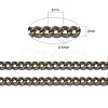 Brass Twisted Chains CHC-S096-AB-NF-1-6