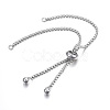 Tarnish Resistant Adjustable 304 Stainless Steel Bracelet Making STAS-F183-10P-1
