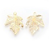 Autumn Theme Iron Filigree Pendants LS-X-IFIN-F158-41G-2