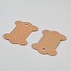 100Pcs Bone Shape Paper Thread Winding Boards SENE-WH20002-11B-2