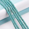Synthetic Turquoise Bead Strands G-P286-05-4mm-01-6