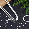 5 Strands Synthetic Lava Rock Round Beads Strands G-PA0002-40-4