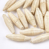 Handmade Reed Cane/Rattan Woven Beads WOVE-T006-080-1