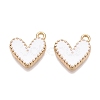 Rack Plating Alloy Enamel Charms ENAM-N056-343G-F-1
