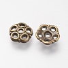 Tibetan Style Alloy Bead Caps LS-MLF9832Y-NF-2