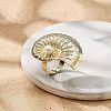 Conch Alloy Adjustable Rings for Women LS-RJEW-B108-03KCG-2