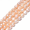 Natural Cultured Freshwater Pearl Beads Strands PEAR-N014-05A-2