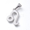 Non-Tarnish 304 Stainless Steel Pendants STAS-L210-06D-P-01-1