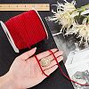 Polyester Velvet Ribbon for Gift Packing and Festival Decoration SRIB-M001-4mm-260-3