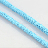 Nylon Satin Rattail Cords NWIR-O001-A-10-2