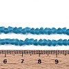 Frosted Transparent Glass Beads Strands LS-GLAA-N016-4mm-28-2