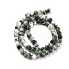 Natural Persian Jade Beads Strands G-D434-6mm-M-5