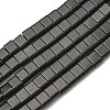 Electroplated Non-magnetic Synthetic Hematite Beads Strands G-C106-B02-14B-1