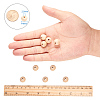 Round Unfinished Wood Beads WOOD-PH0008-10-2