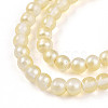 Baking Paint Transparent Glass Beads X1-DGLA-N011-4mm-02-3