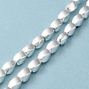 Electroplated Synthetic Non-magnetic Hematite Beads Strands G-Q1009-H02-01-2