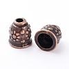 Apetalous Alloy Bead Caps X-TIBEB-0672-R-NR-2