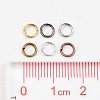 2300 pcs 6 Color Iron Open Jump Rings IFIN-X0025-5mm-NF-B-2