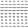 200Pcs Iron Studs Rivets IFIN-GF0001-63B-7