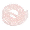 Baking Paint Imitation Jade Glass Round Bead Strands DGLA-Q021-8mm-41-2