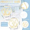 40Pcs Acrylic Display Holder Sets AJEW-NB0002-67-2