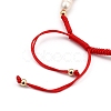 Adjustable Nylon Thread Braided Beads Bracelets BJEW-JB05384-01-3