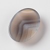 Natural Agate Gemstone Oval Cabochons G-J329-05-13x18mm-3