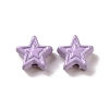 Spray Painted Alloy Beads PALLOY-K001-02K-1