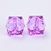 Transparent Acrylic Beads X-TACR-Q259-8mm-V48-2