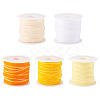 50 Yards 5 Colors Single Face Velvet Ribbon SRIB-TA0001-37-2