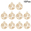 30Pcs Alloy Pendants TIBEP-YW0002-22KCG-1