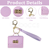 Portable PU Leather Bag Keychains FIND-CL0002-42B-7