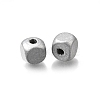 Spray Painted Wooden Beads WOOD-P021-01B-M-3
