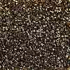 Electroplate Glass Seed Beads SEED-H003-10G-2