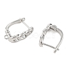 SHEGRACE Brass Hoop Earring Findings XGRQ79073-945P-2